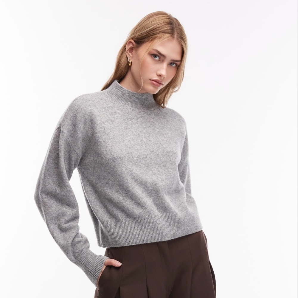& Other Stories Mock Neck Sweater XS